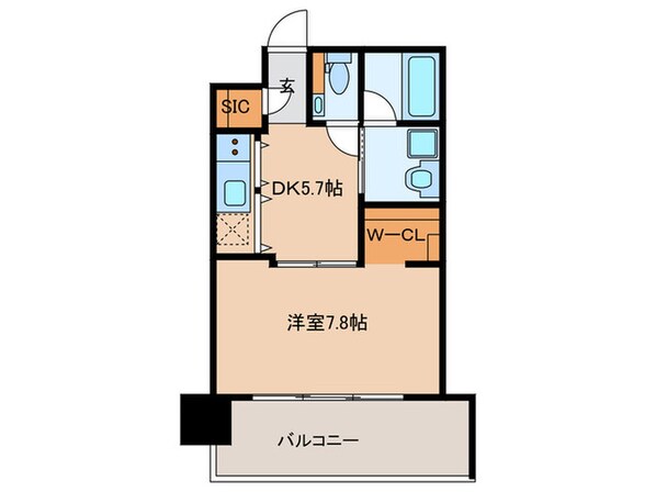 ベネチア天満橋の物件間取画像